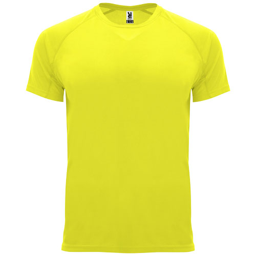 T-shirt sport Homme personnalisé 135gr Bahrain ROLY Jaune fluo